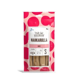 Dagsmark Kotimaiset Koiran Herkut|Puruluut*Nahkarulla Hirvi S 80g