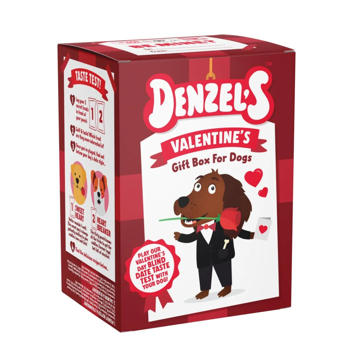 Denzel's Pikkuherkut Ja Treeninamit*Valentine's herkkuboksi koiralle 120g
