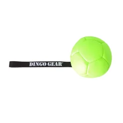 Dingo Gear Igp|Koiran Pallot Ja Heittolelut*synteettinen nahkapallo kahvalla 13 cm