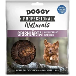 Doggy Täyslihaherkut*Naturals Possunsydän 100 g