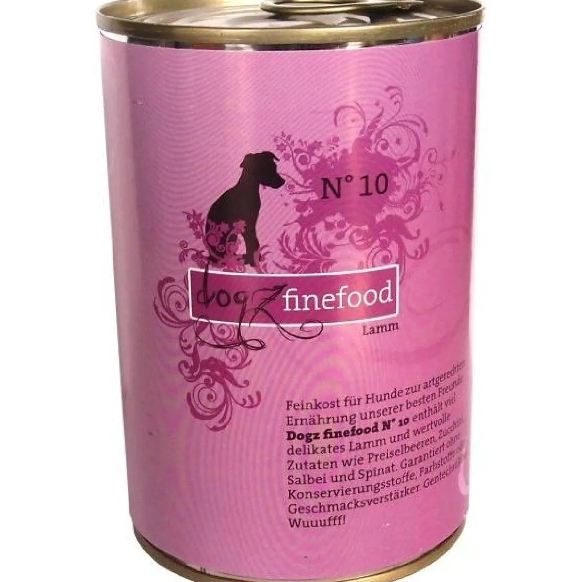 Dogz Finefood Koiran Märkäruoka Ja Makkarat*N°10 lammas