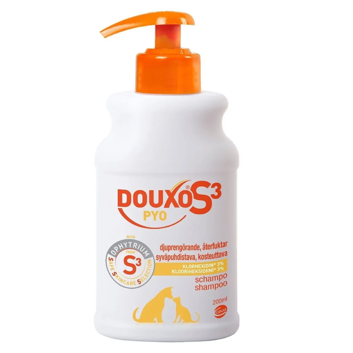 Douxo Koiran Iho-Ongelmat Ja Hot Spot|Iho-Ongelmat Ja Hot Spot*® S3 PYO Shampoo