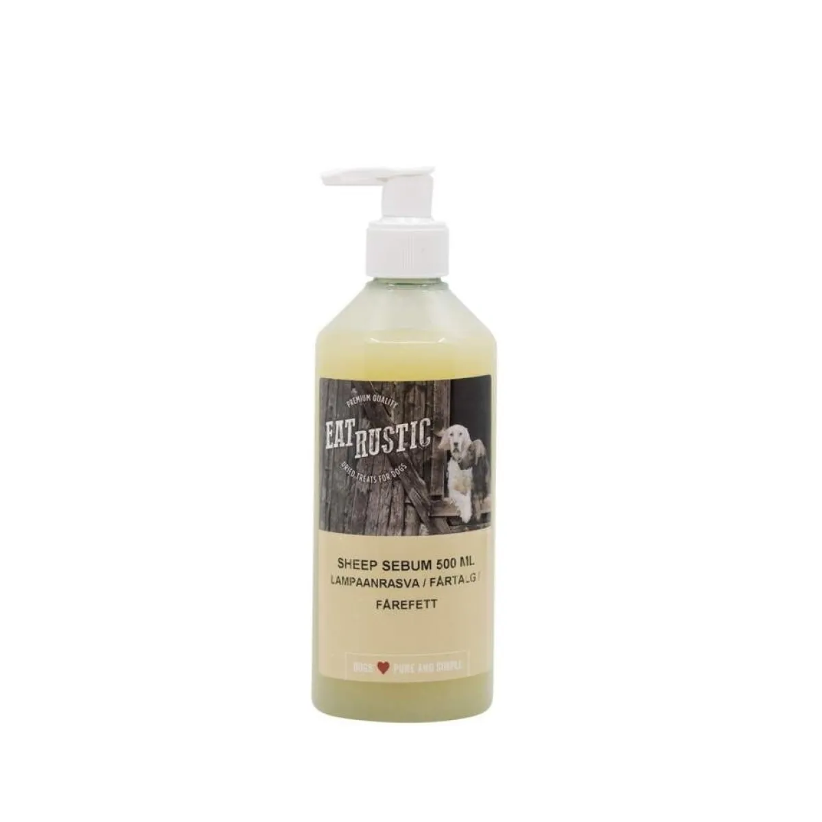 Eat Rustic Öljyt, Vitamiinit Ja Lisäravinteet|Hoito Ja Terveys*Lampaanrasva 500ml