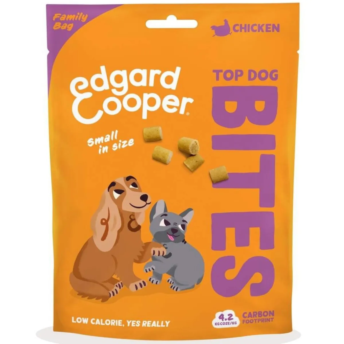 Edgard & Cooper™ Pikkuherkut Ja Treeninamit*E&C-koiran herkut, kana 120 g