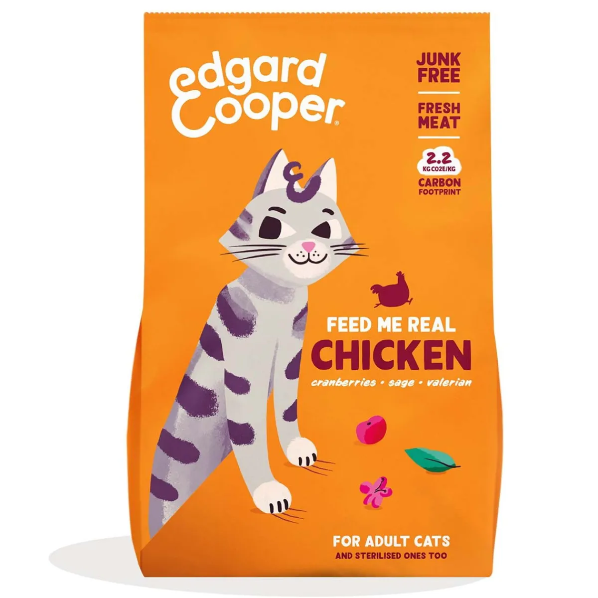 Edgard & Cooper™ Viljaton Kissanruoka|Tarjoukset Kissoille*Edgard & Cooper Cat Adult Chicken