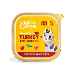 Edgard & Cooper™ Kissan Märkäruoka|Viljaton Kissanruoka*Edgard&Cooper Cat kalkkuna & kana 85g