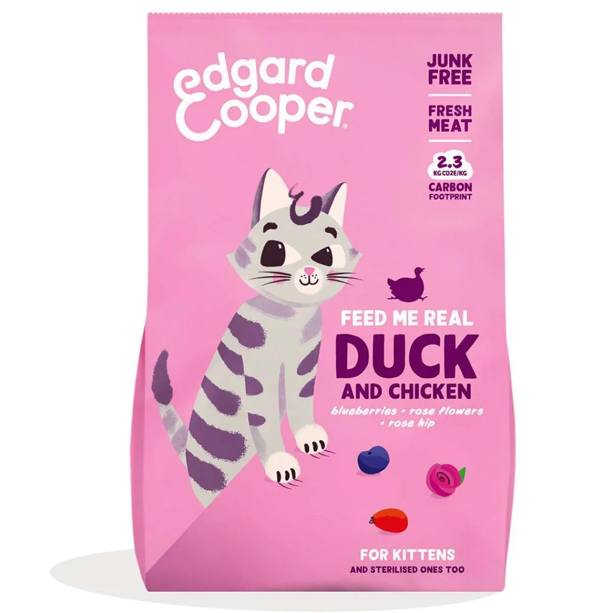 Edgard & Cooper™ Viljaton Kissanruoka|Kissanpennun Ruoka*Edgard&Cooper Cat Kitten ankka & kana