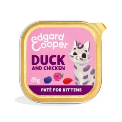 Edgard & Cooper™ Kissan Märkäruoka|Kissanpennun Ruoka*Edgard & Cooper Cat Kitten Paté Duck/Chicken 85g