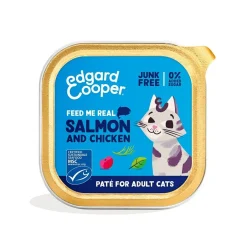 Edgard & Cooper™ Kissan Märkäruoka|Viljaton Kissanruoka*Edgard&Cooper Cat lohi & kana 85g