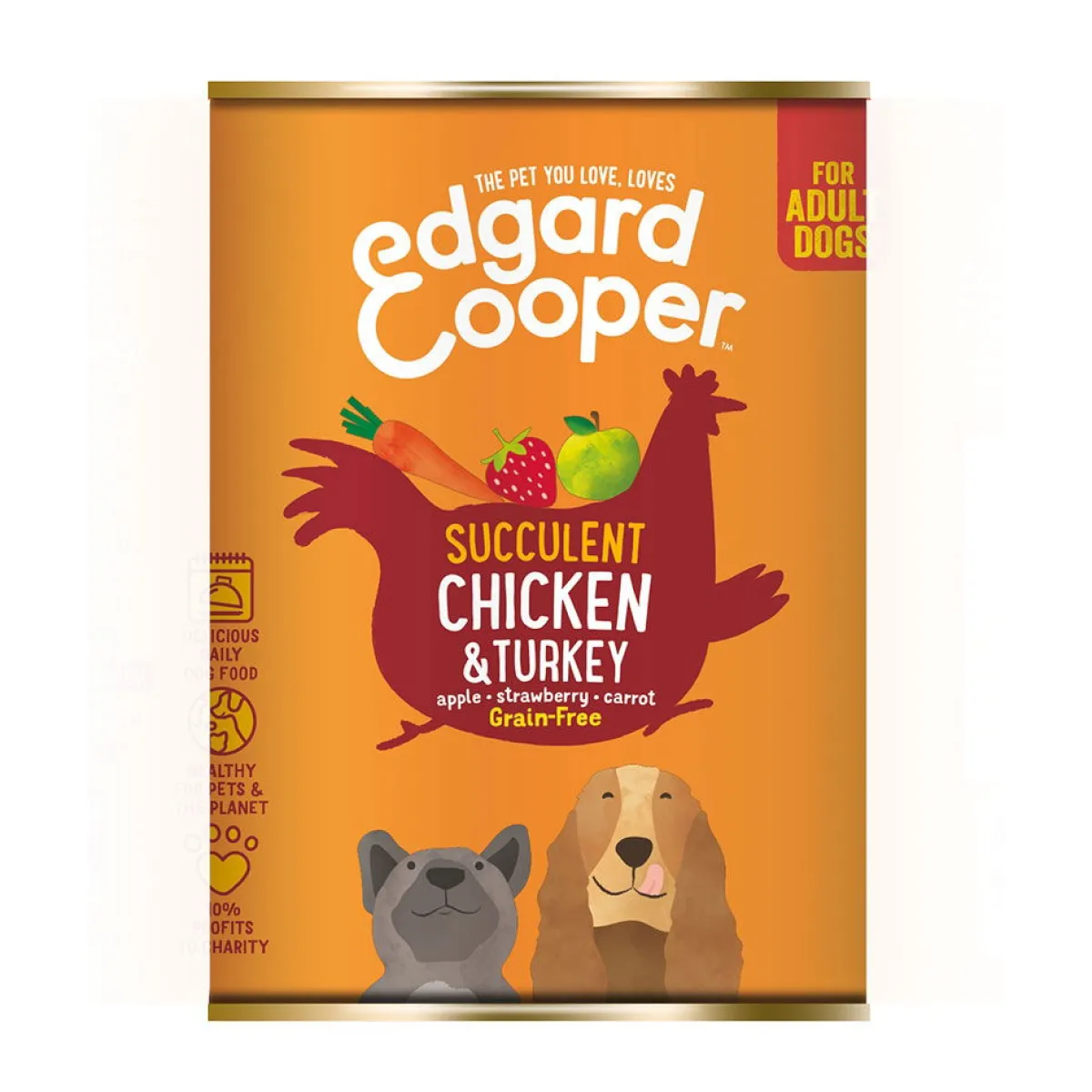 Edgard & Cooper™ Tarjoukset Koirille|Viljaton Koiranruoka*Edgard & Cooper Dog Adult Chicken & Turkey 400 g