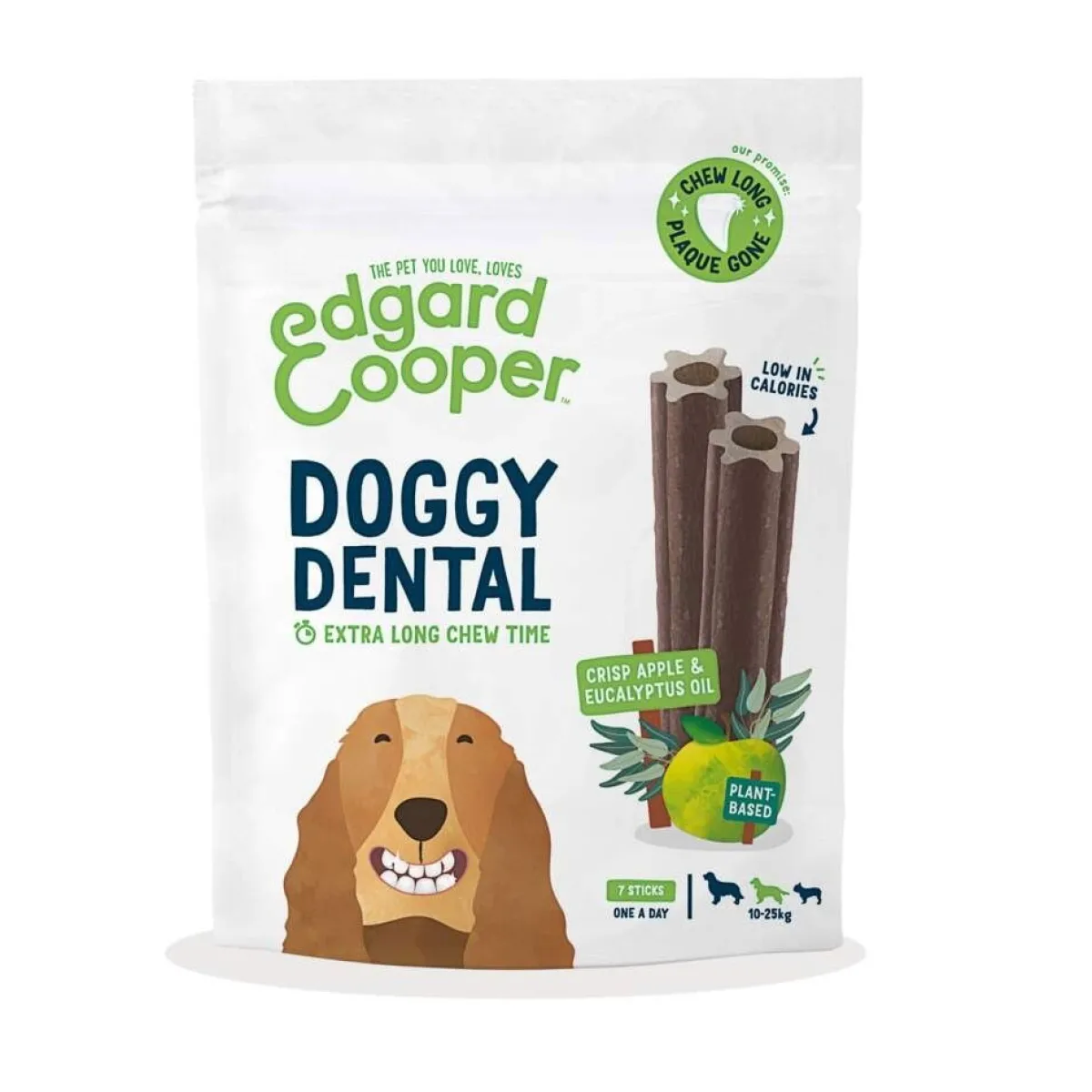 Edgard & Cooper™ Hammasherkut*Edgard&Cooper Doggy Dental Omena & Eukalyptus