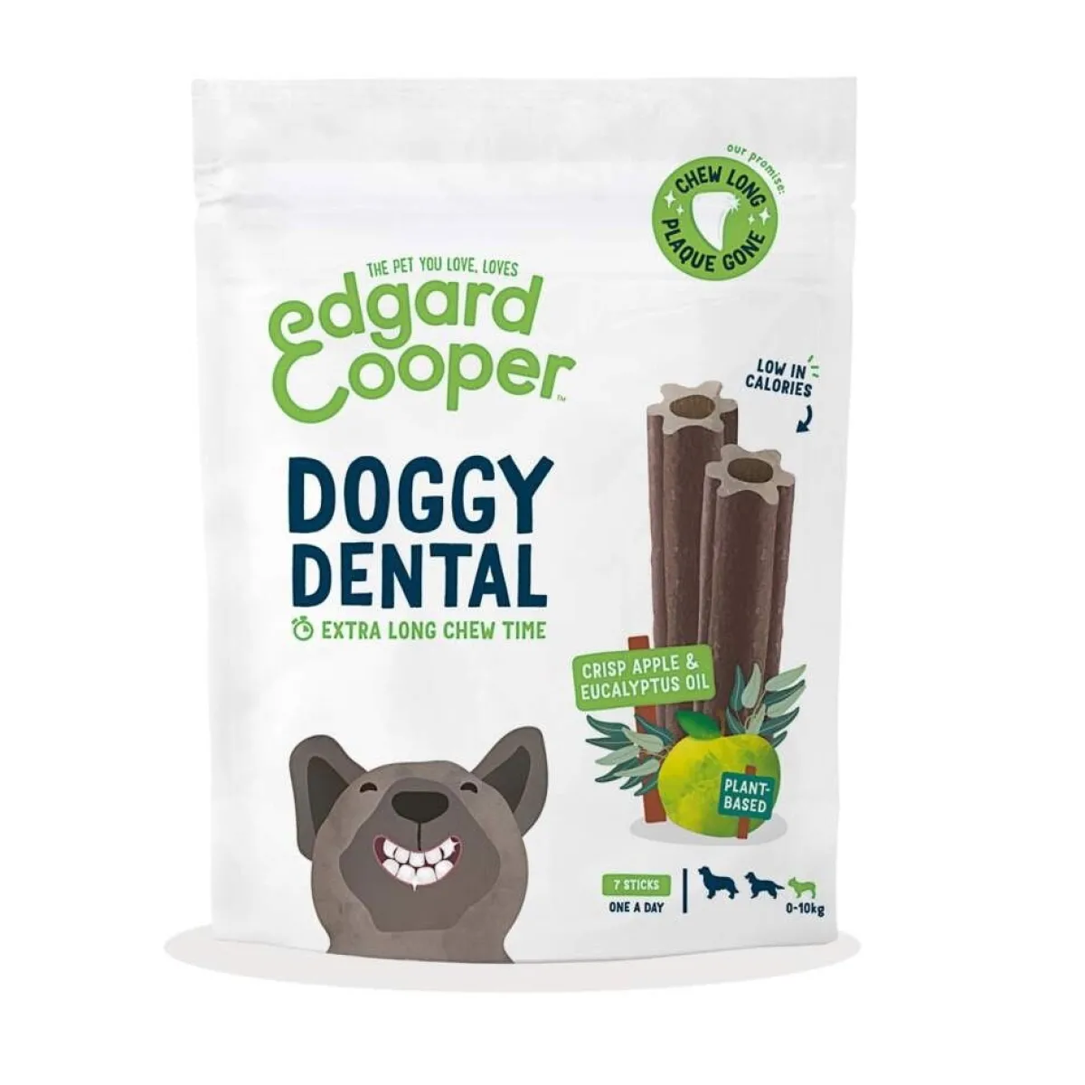 Edgard & Cooper™ Hammasherkut*Edgard&Cooper Doggy Dental Omena & Eukalyptus