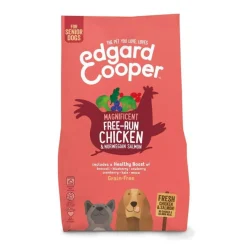 Edgard & Cooper™ Viljaton Koiranruoka|Senioriruoka Koiralle*Edgard&Cooper Senior Grain Free Chicken&Salmon