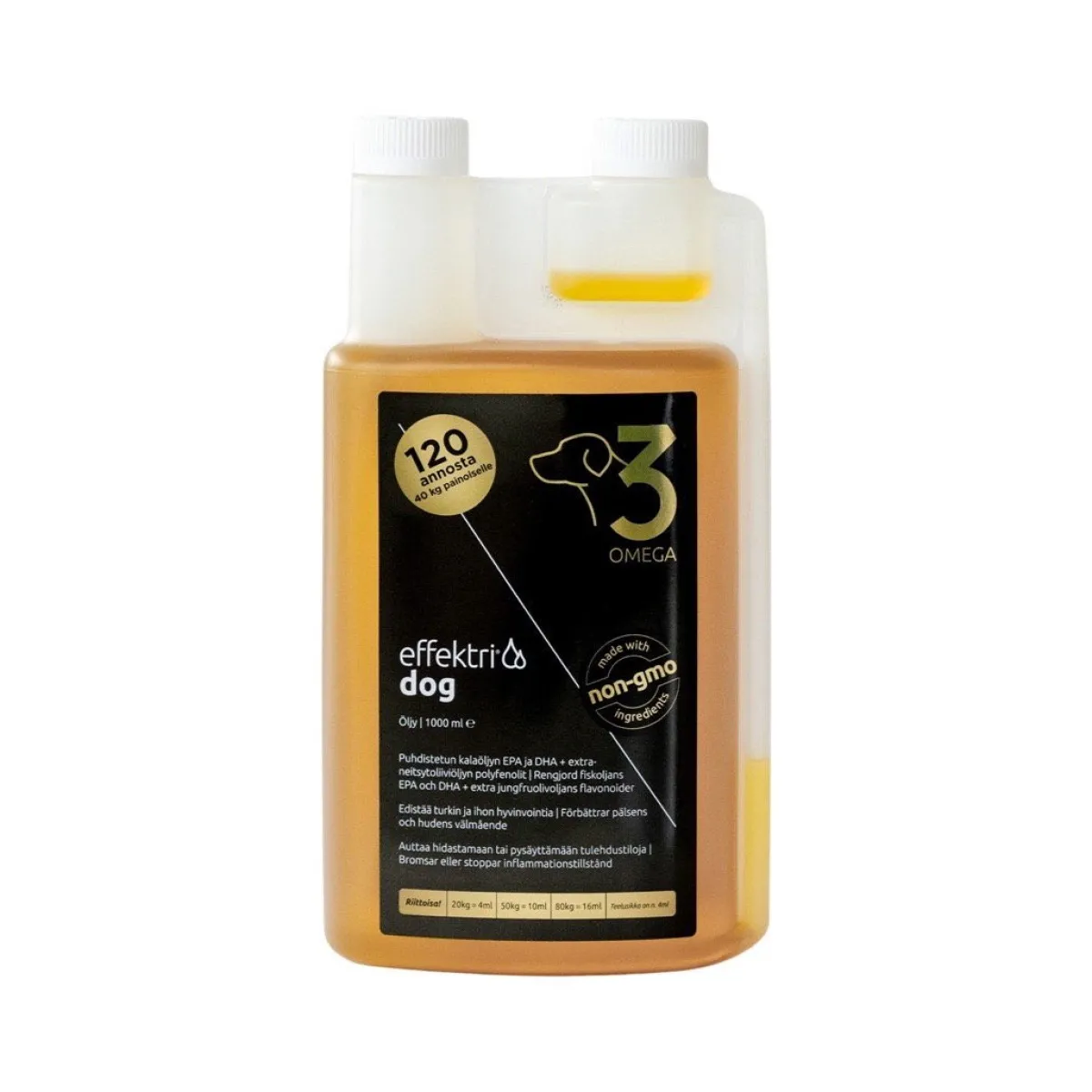 Effektri Öljyt, Vitamiinit Ja Lisäravinteet|Hoito Ja Terveys*omega-3-öljy koiralle ja kissalle