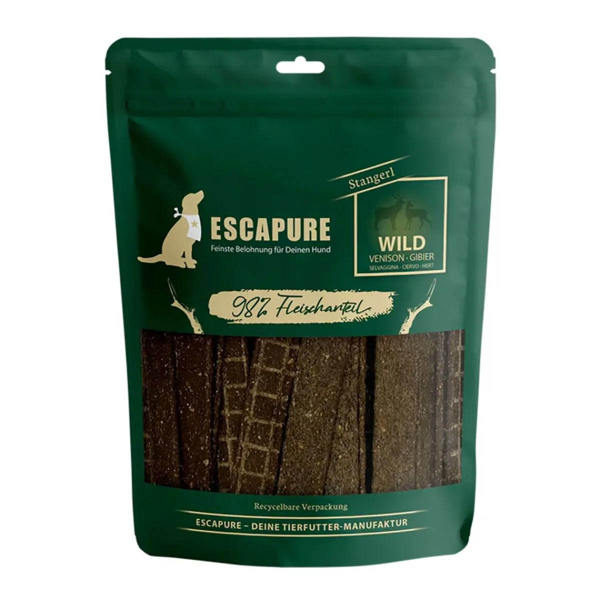 Escapure Täyslihaherkut*lihatikku riista, 150 g