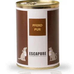 Escapure Koiran Märkäruoka Ja Makkarat*PUR hevonen säilyke 400g