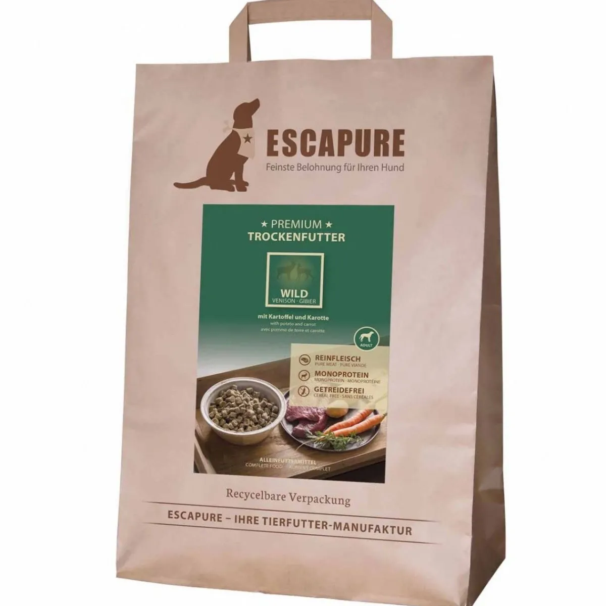 Escapure Koiran Kuivaruoka*Riista