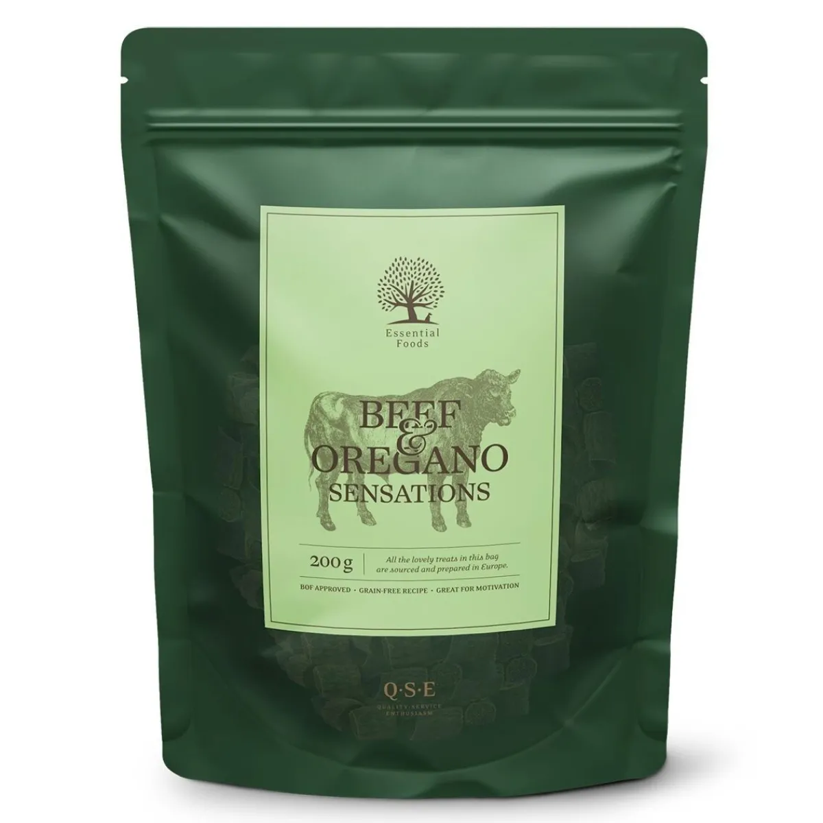 Essential Foods Pehmeät Koiran Herkut|Pikkuherkut Ja Treeninamit*ESSENTIAL Beef & Oregano Sensation 200 g