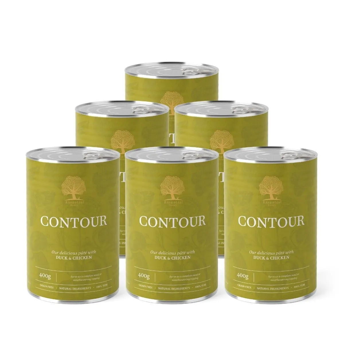 Essential Foods Koiran Märkäruoka Ja Makkarat*ESSENTIAL CONTOUR PATÉ 400g