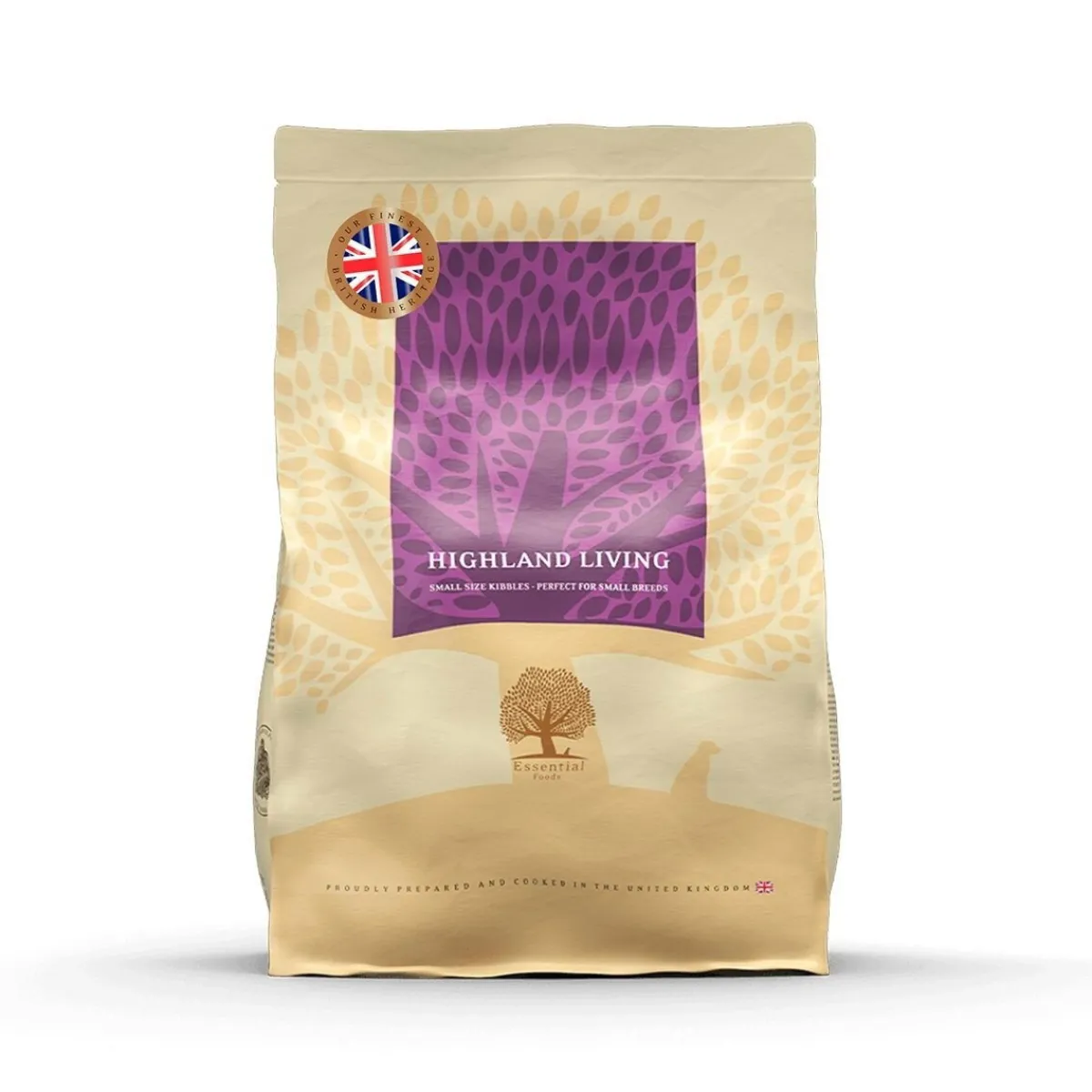 Essential Foods Koiran Kuivaruoka|Viljaton Koiranruoka*ESSENTIAL HIGHLAND LIVING SMALL BREED 2,5kg