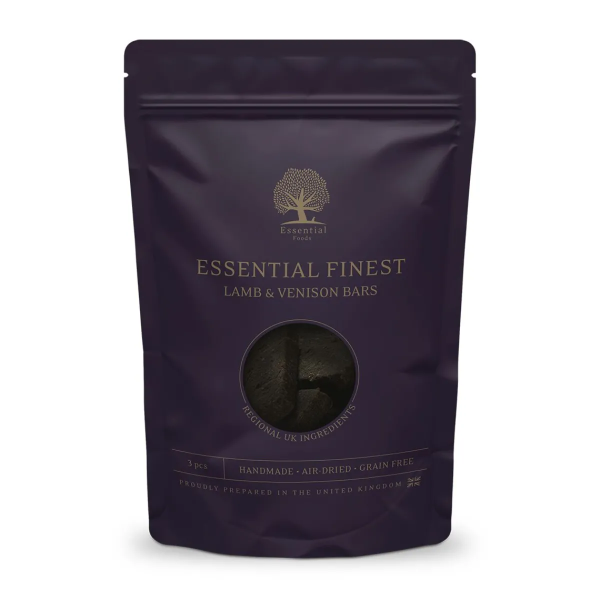 Essential Foods Pikkuherkut Ja Treeninamit|Purutikut*ESSENTIAL Lamb&Venison Bars 100g