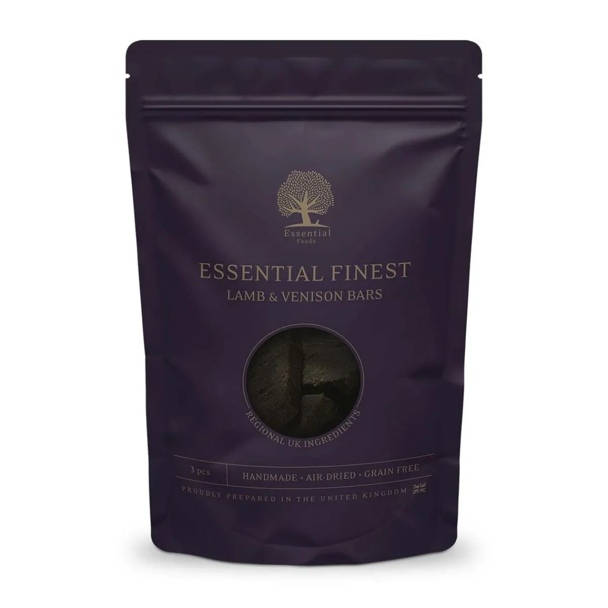 Essential Foods Pikkuherkut Ja Treeninamit|Purutikut*ESSENTIAL Lamb&Venison Bars 100g