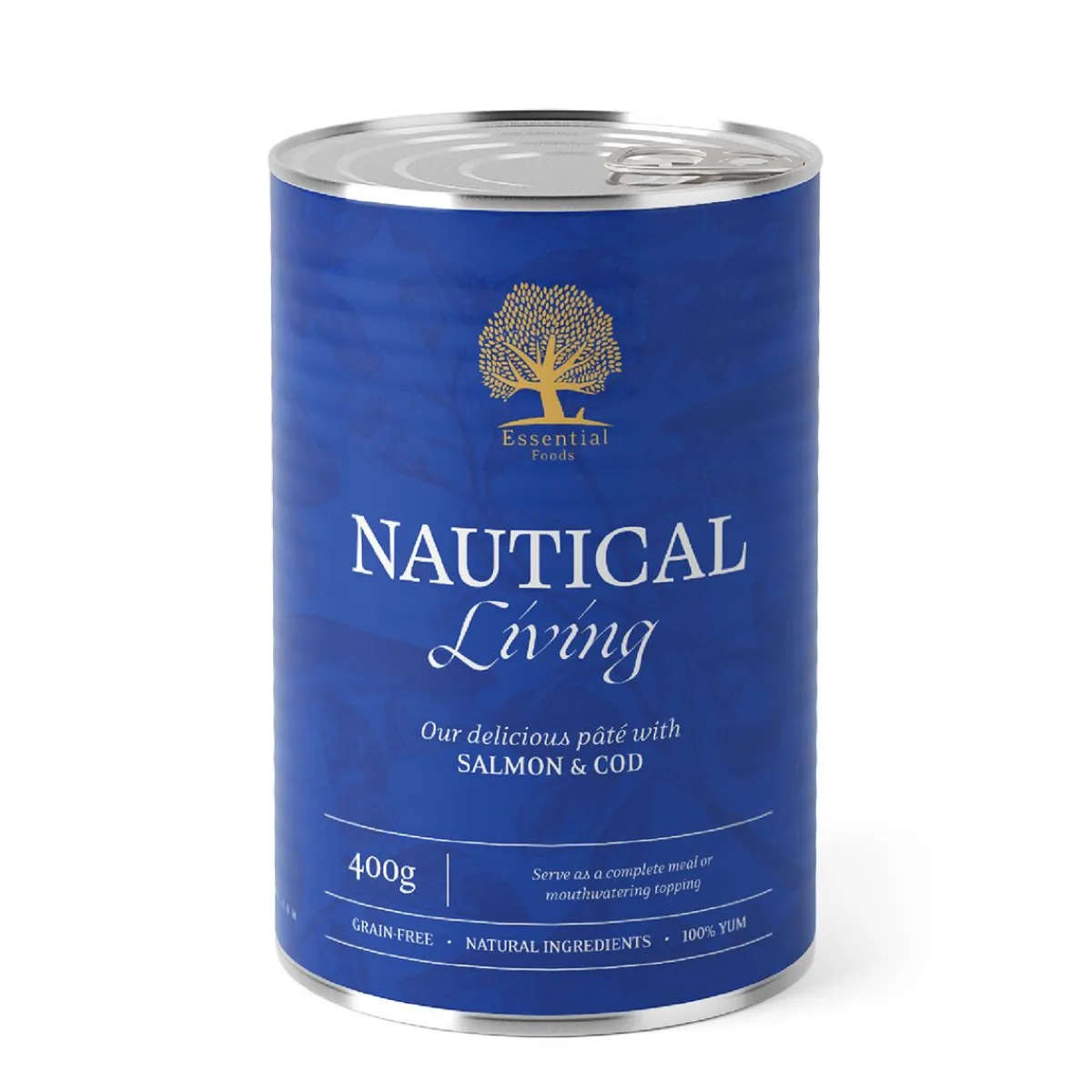 Essential Foods Koiran Märkäruoka Ja Makkarat*ESSENTIAL NAUTICAL LIVING PATÉ 400g