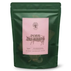 Essential Foods Täyslihaherkut|Possunkorvat*ESSENTIAL Possunkorva koiralle 150g