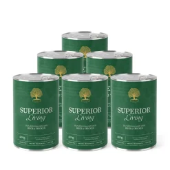 Essential Foods Koiran Märkäruoka Ja Makkarat*ESSENTIAL SUPERIOR LIVING PATÉ 400g