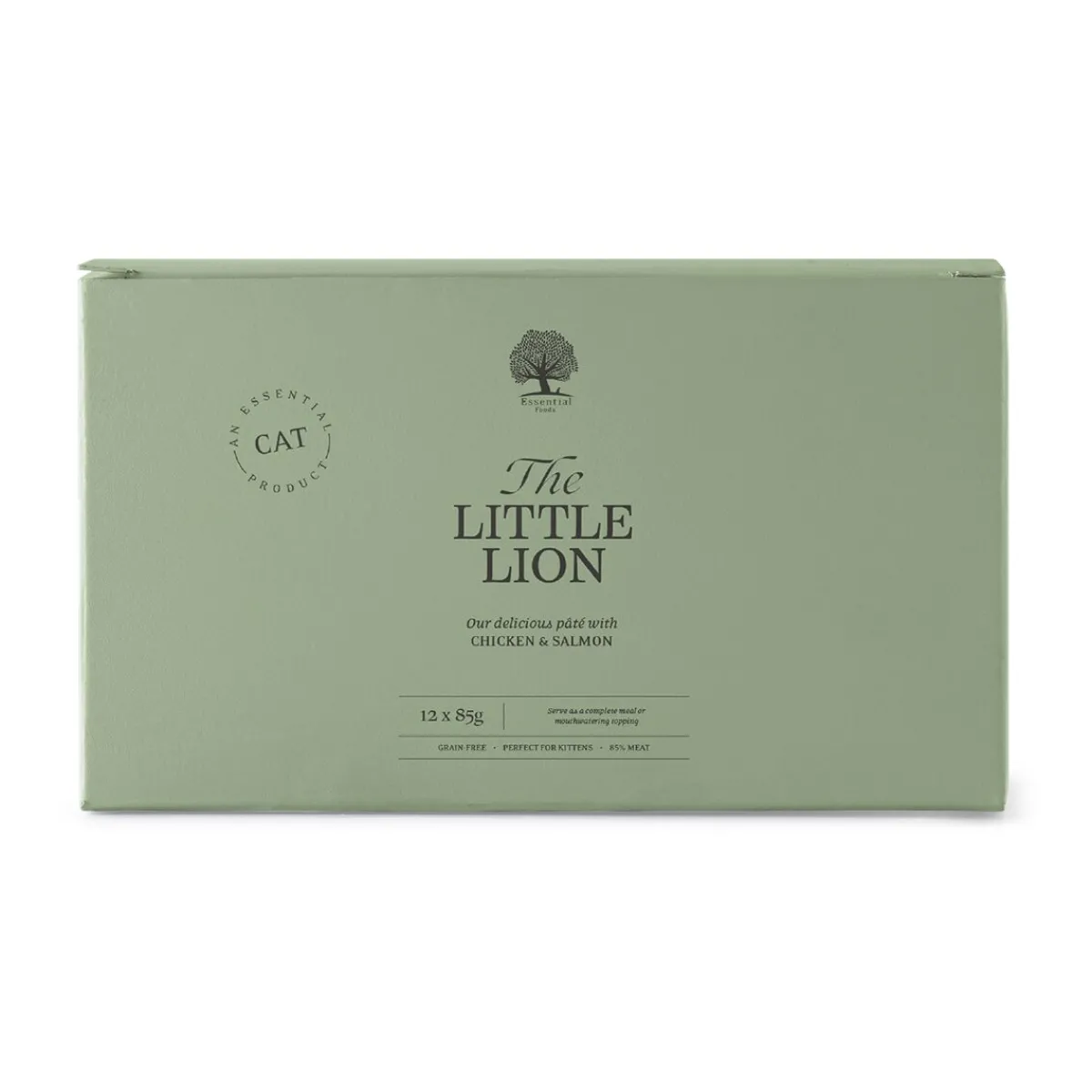 Essential Foods Kissan Märkäruoka|Kissanpennun Ruoka*ESSENTIAL the LITTLE LION PATÉ 12x85g