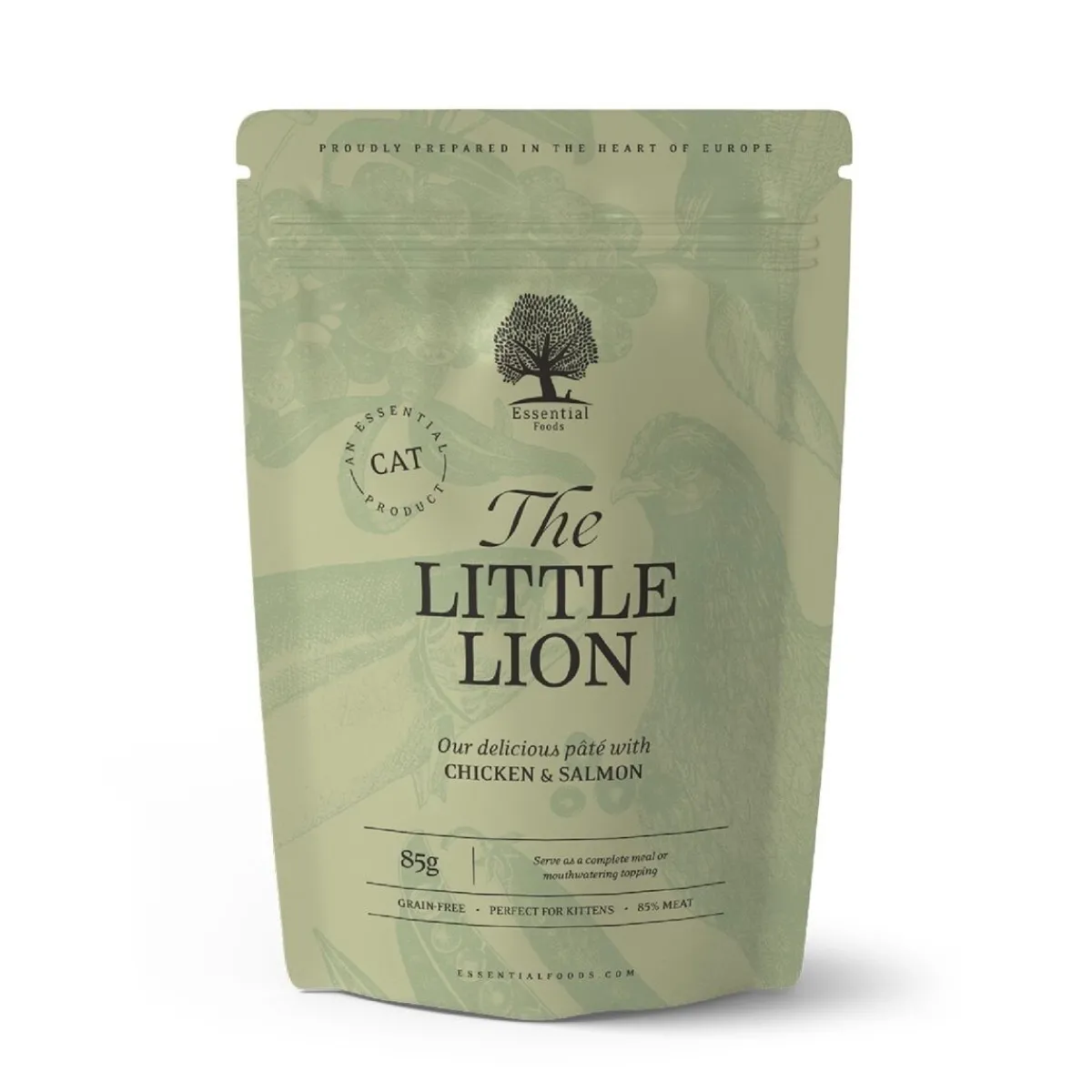 Essential Foods Kissan Märkäruoka|Kissanpennun Ruoka*ESSENTIAL the LITTLE LION PATÉ 12x85g
