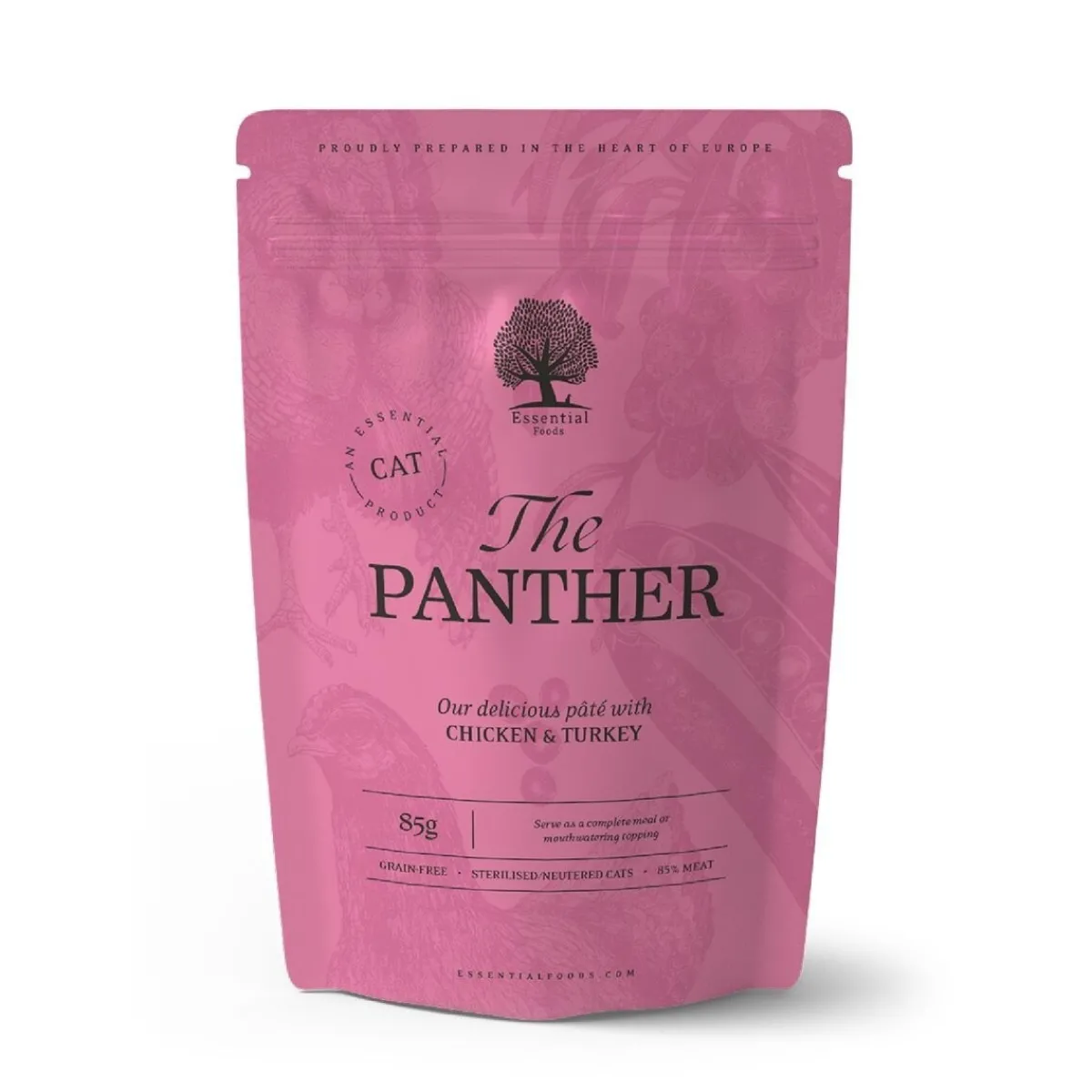 Essential Foods Kissan Märkäruoka*ESSENTIAL the PANTHER PATÉ 12x85g