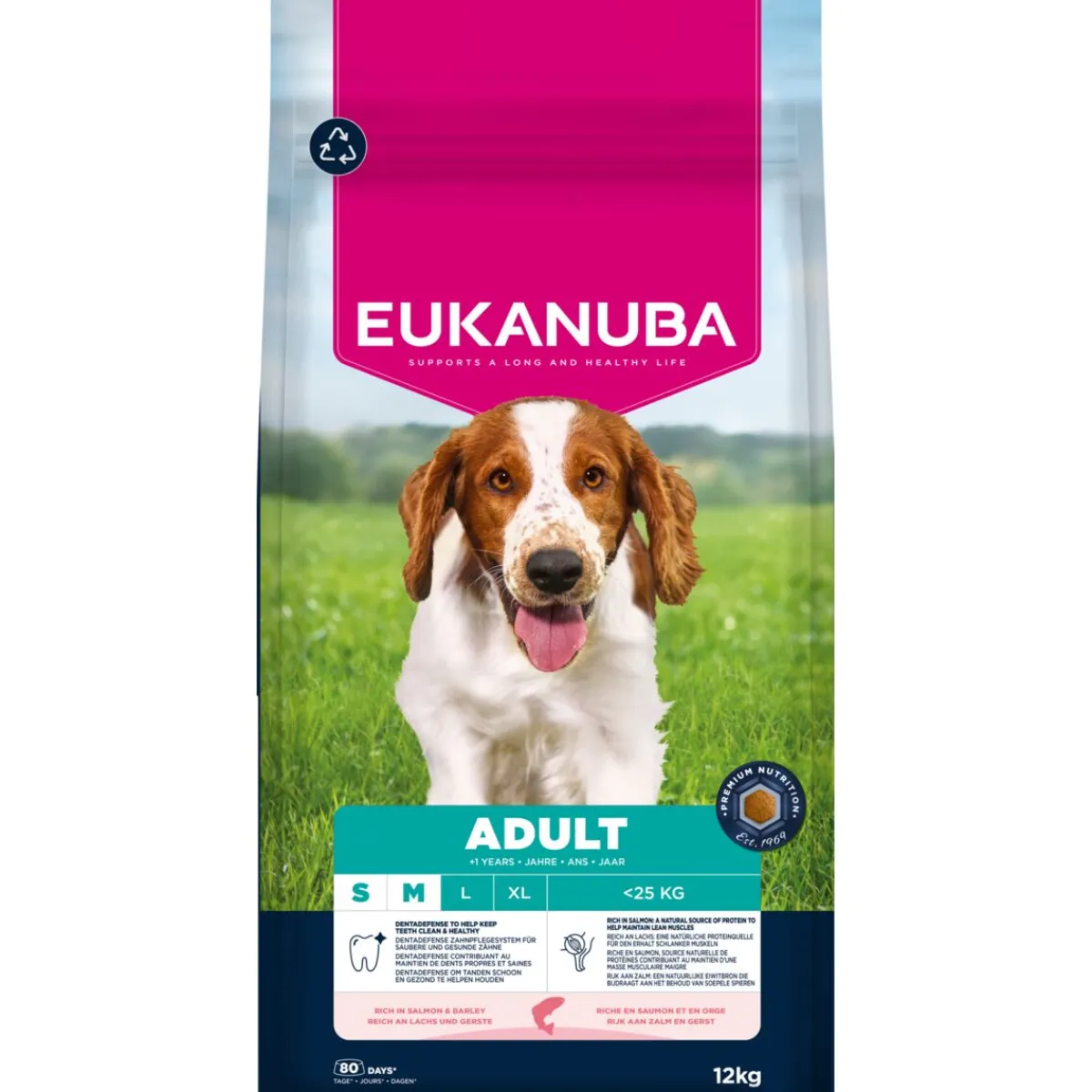 Eukanuba Koiran Kuivaruoka*Adult Small & Medium Breed Salmon & Barley