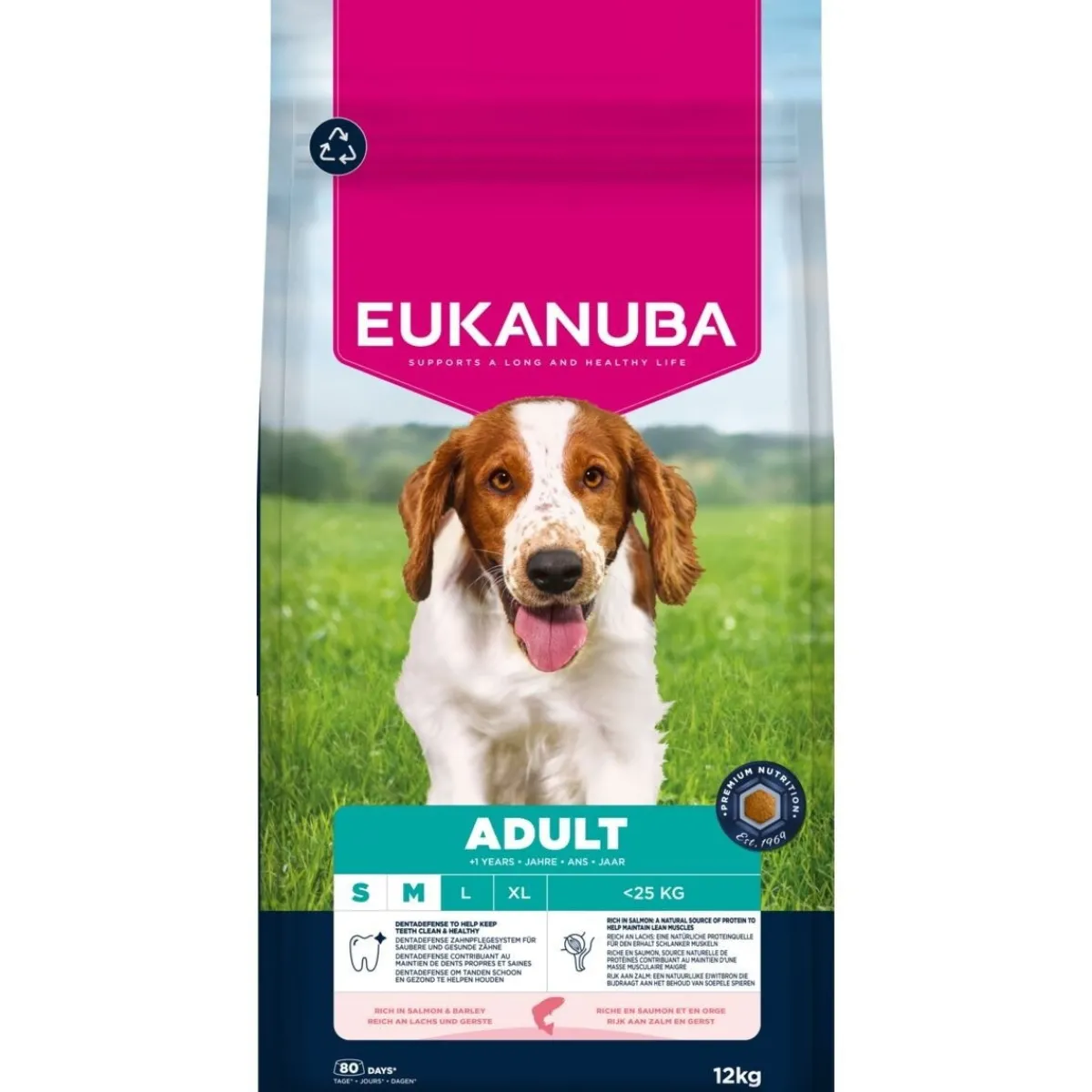 Eukanuba Koiran Kuivaruoka*Adult Small & Medium Breed Salmon & Barley