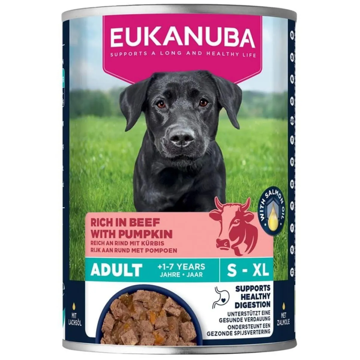 Eukanuba Koiran Märkäruoka Ja Makkarat|Uutuudet Koirille*Dog Wet Adult Nauta & Kurpitsa 400 g