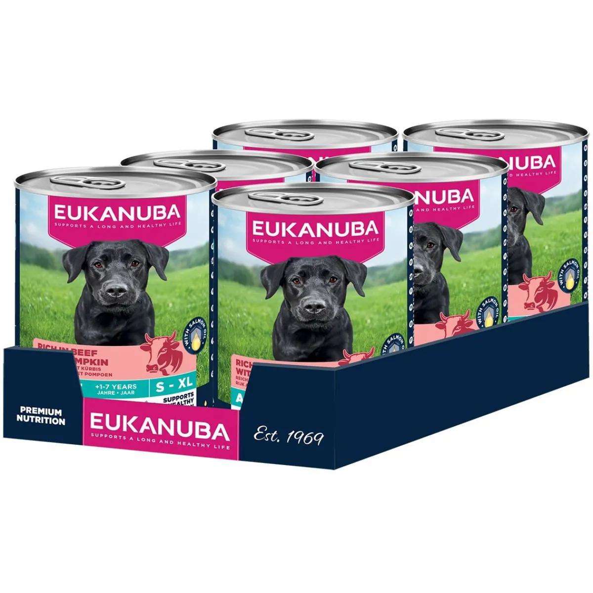Eukanuba Koiran Märkäruoka Ja Makkarat|Uutuudet Koirille*Dog Wet Adult Nauta & Kurpitsa 400 g