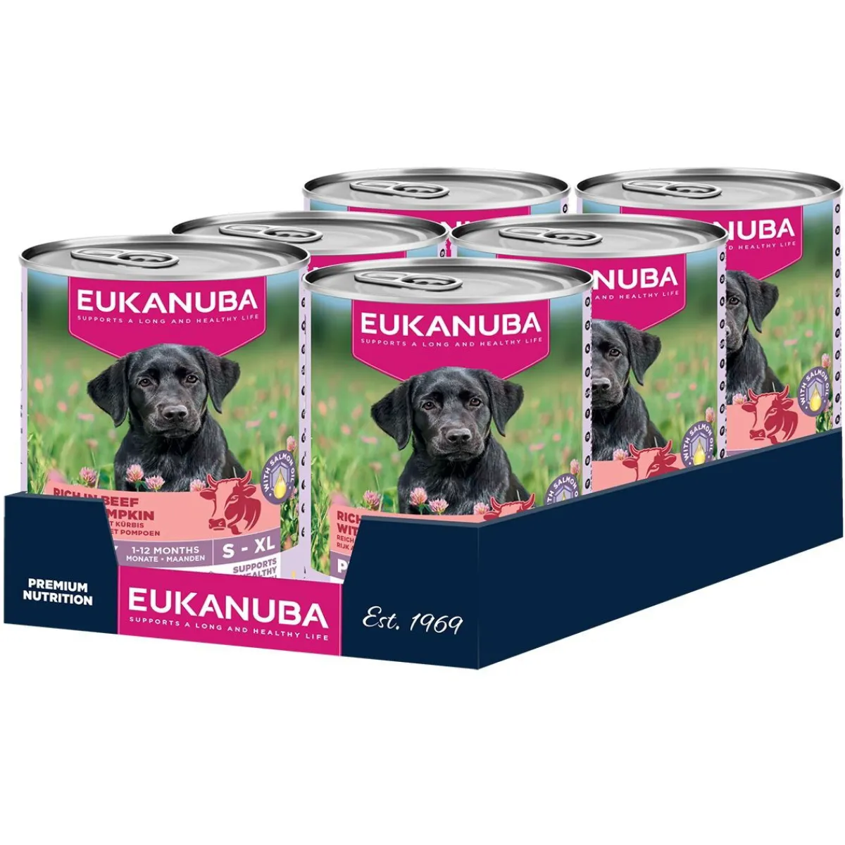 Eukanuba Penturuoka|Penturuoka*Dog Wet Puppy Nauta & Kurpitsa 400 g