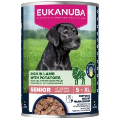 Eukanuba Senioriruoka Koiralle|Senioriruoka*Dog Wet Senior Lammas & Peruna 400 g