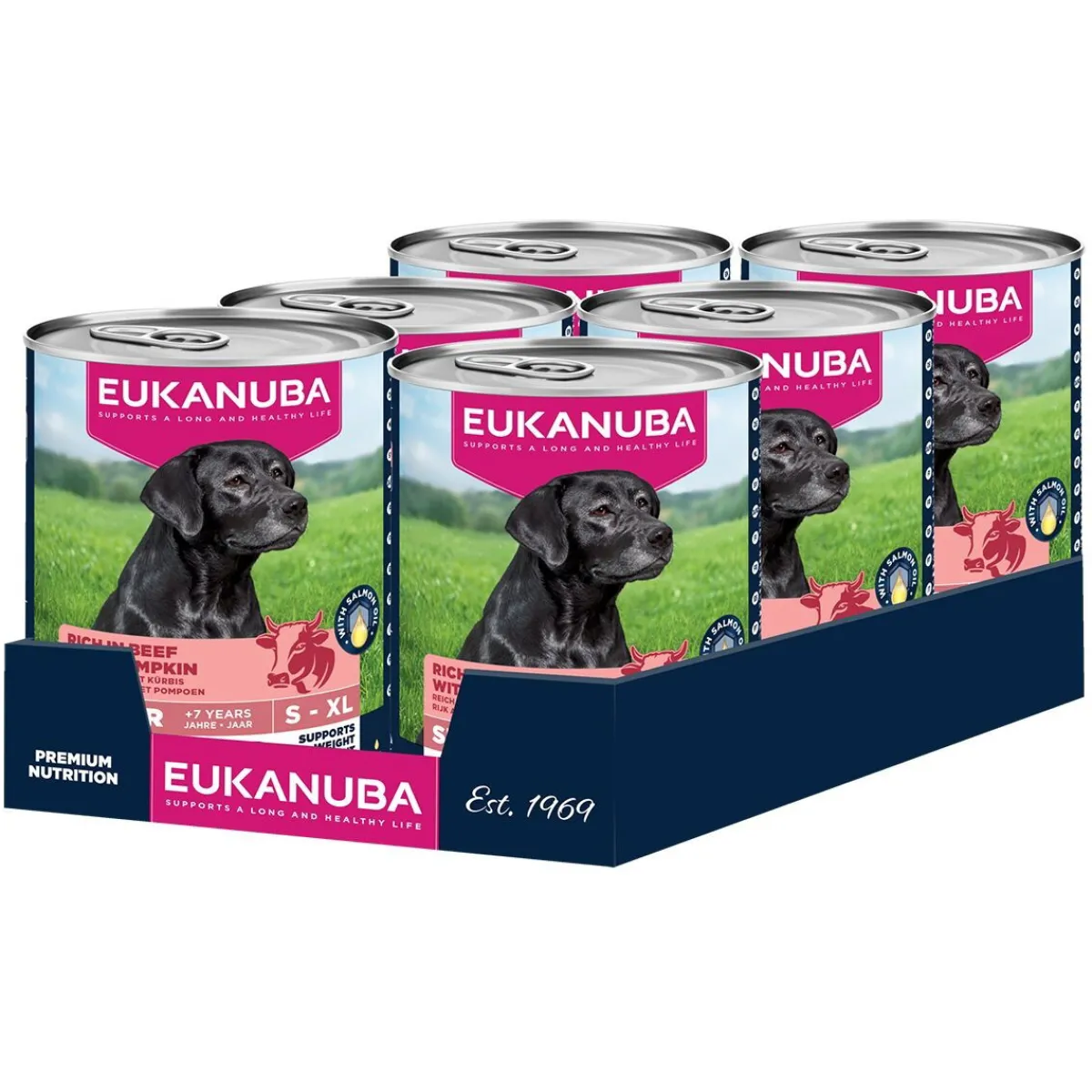 Eukanuba Senioriruoka Koiralle|Senioriruoka*Dog Wet Senior Nauta & Kurpitsa 400 g