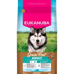Eukanuba Koiran Kuivaruoka|Koiran Kuivaruoka*Grain Free Adult Large & Extra Large Breed Ocean Fish