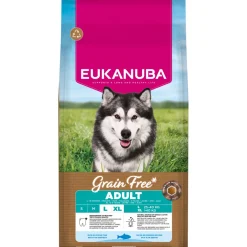 Eukanuba Koiran Kuivaruoka|Koiran Kuivaruoka*Grain Free Adult Large & Extra Large Breed Ocean Fish