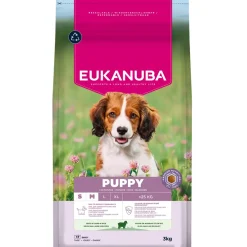 Eukanuba Koiranruoat Erityistapeisiin|Koiran Kuivaruoka*Puppy&Jr SMB Lamb&Rice 2 x 12kg