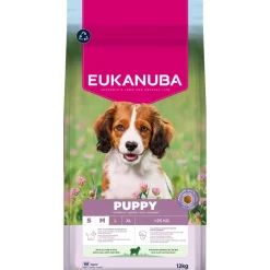 Eukanuba Koiranruoat Erityistapeisiin|Koiran Kuivaruoka*Puppy&Jr SMB Lamb&Rice 2 x 12kg