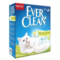 Ever Clean Paakkuuntuva Kissanhiekka|Hajustettu Kissanhiekka*Extra Hygiene Spring Garden 10 L