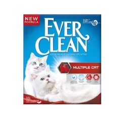 Ever Clean Paakkuuntuva Kissanhiekka|Tarjoukset Kissoille*Multi Cat 4 x 10 L