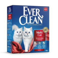 Ever Clean Paakkuuntuva Kissanhiekka|Tarjoukset Kissoille*Multi Cat 4 x 10 L