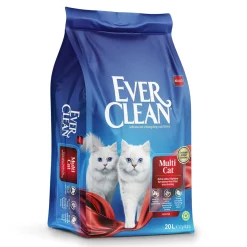 Ever Clean Paakkuuntuva Kissanhiekka|Tarjoukset Kissoille*Multi Cat 4 x 10 L