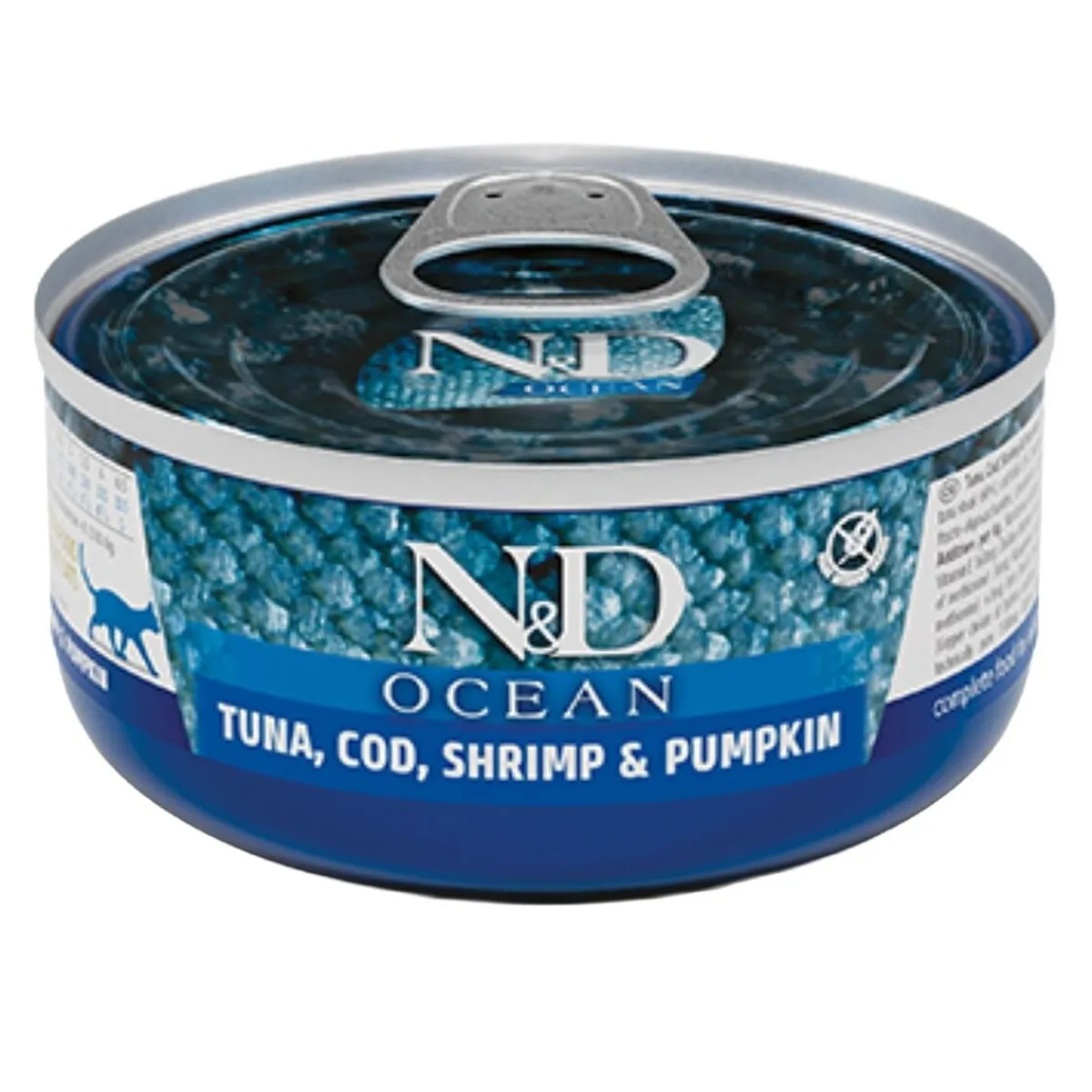 Farmina Kissan Märkäruoka*N&D Cat Ocean Tuna&Pumpkin 70 g
