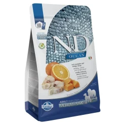 Farmina Koiran Kuivaruoka*N&D Dog Ocean Cod, Pumpkin & Orange M/L