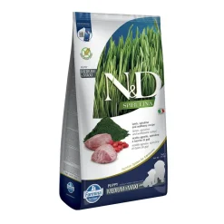 Farmina Koiran Kuivaruoka*N&D Dog Spirulina&Lamb Puppy M/L 7kg